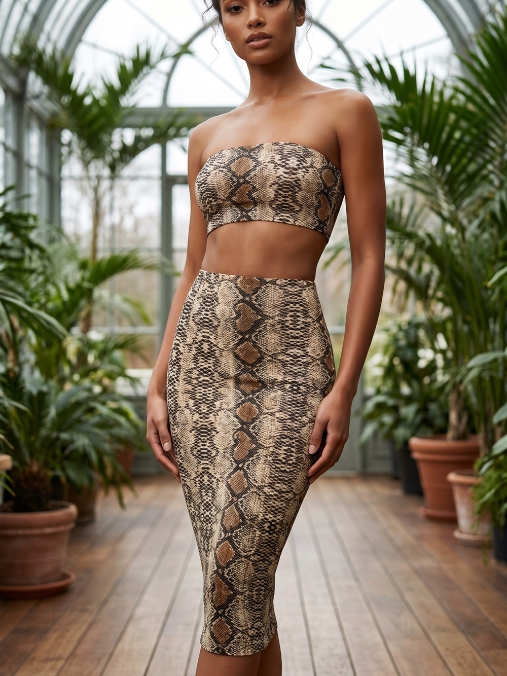 Brand new two piece leopard set